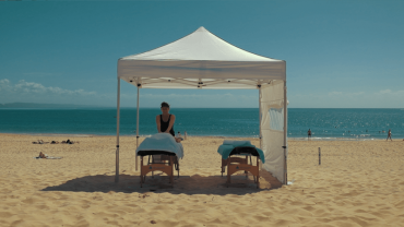 Relax with a massage on Noosa Main Beach