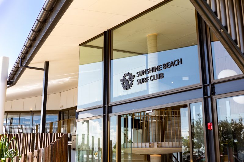 Check out the recently refurbished Sunshine Beach Surf Club