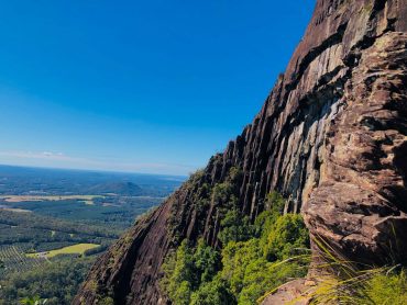 View of Beerwah Conservation Reserve, Glass House Mountains Queensland